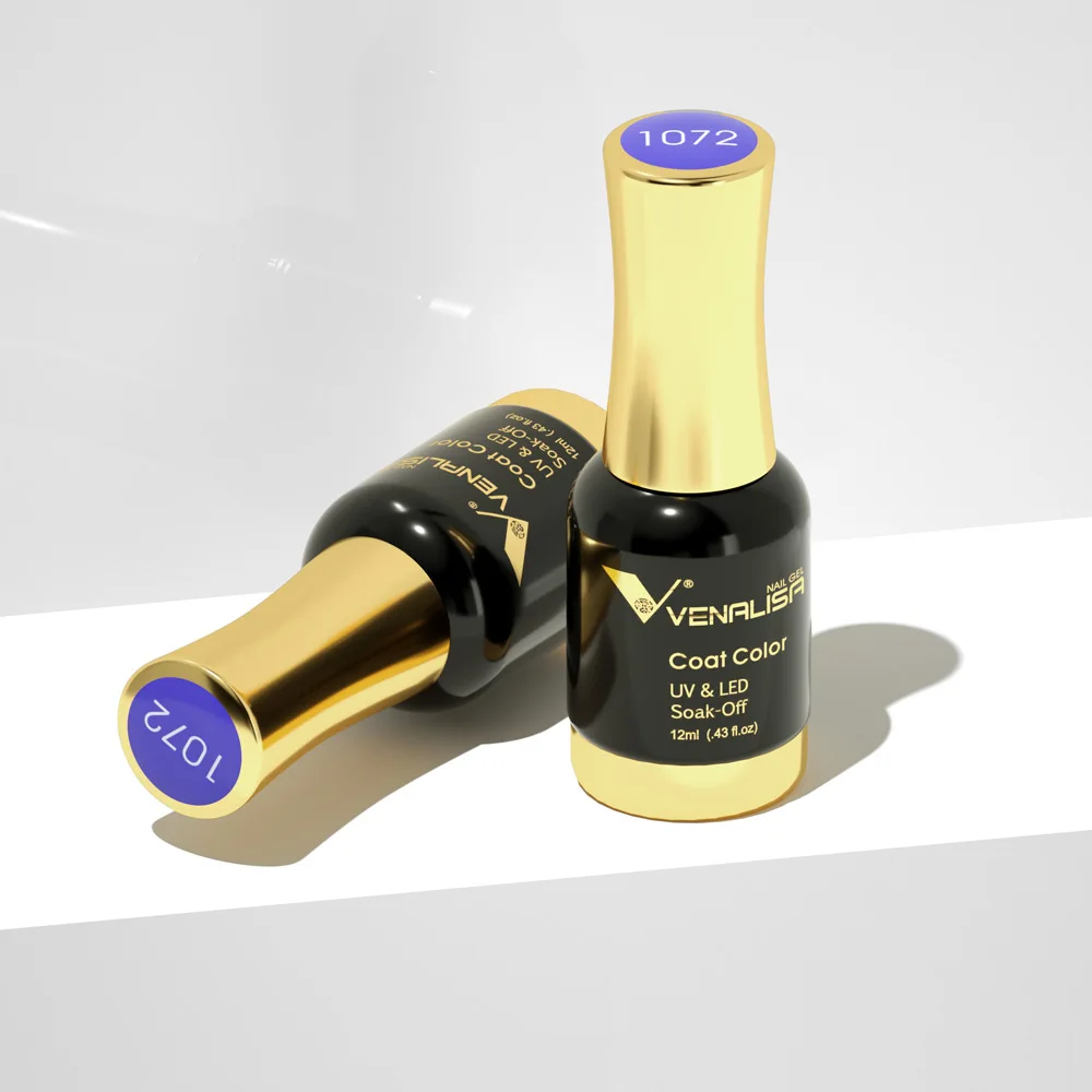 Venalisa 템퍼드 탑 코트 네일 페인트 젤 111 색상 플래티넘 젤 폴리쉬 네일 UV LED 젤 폴리쉬 네일 래커 바니시