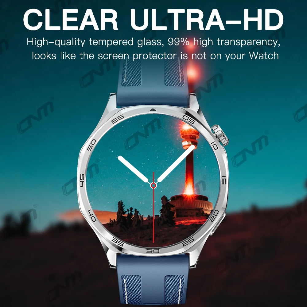 Huawei Watch GT 5 / GT5 Pro용 2.5D 스크린 보호대, 강화 유리 스크래치 방지 보호 필름 액세서리, 46mm, 42mm, 41mm
