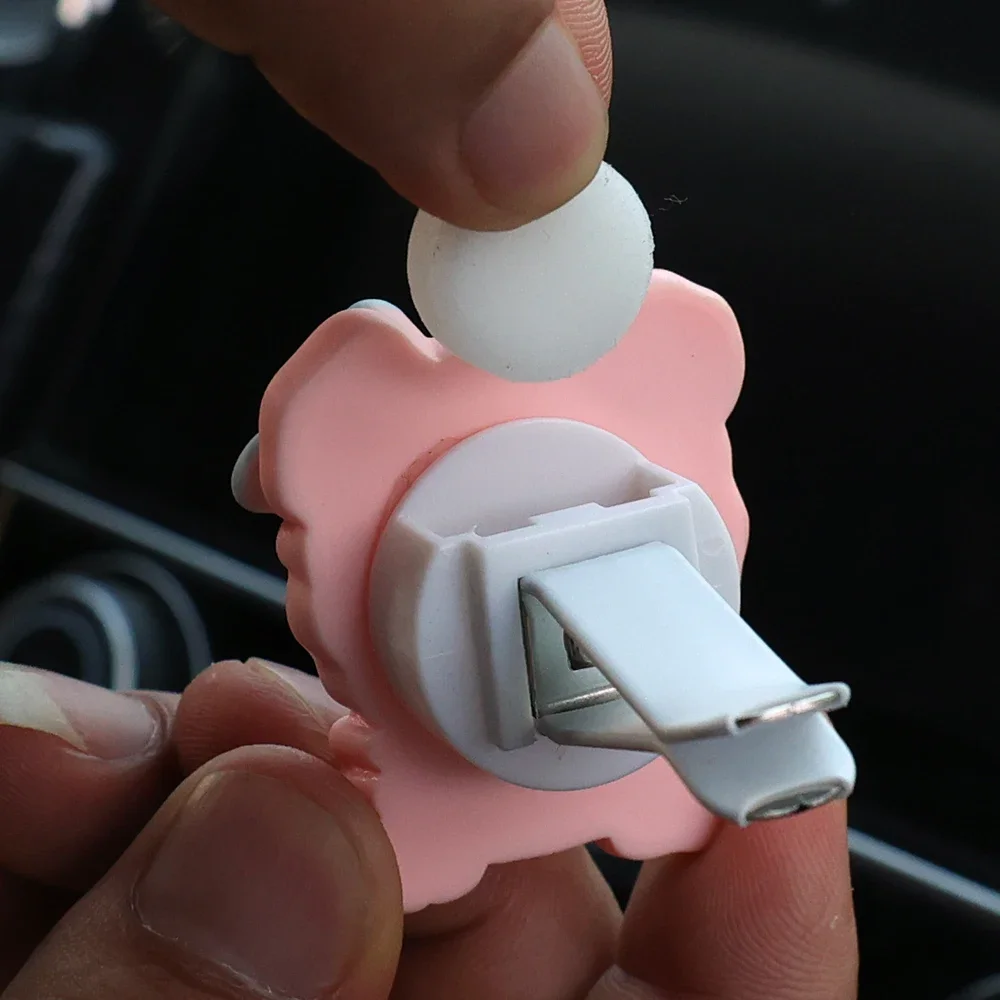 공기 청정제 정제 리필 고체 향수 아로마 테라피 정제 자동차 에어 벤트 향수 풍미 디퓨저 자동차 인테리어 액세서리