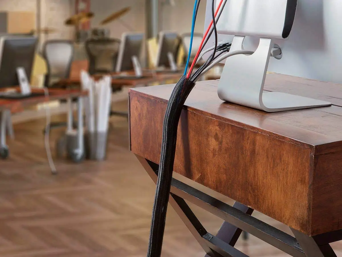 PET 검정색 케이블 슬리브 길이1/3/5/50/100M 절연 편조 슬리브 데이터 라인 보호 와이어 케이블 난연성 나일론 튜브