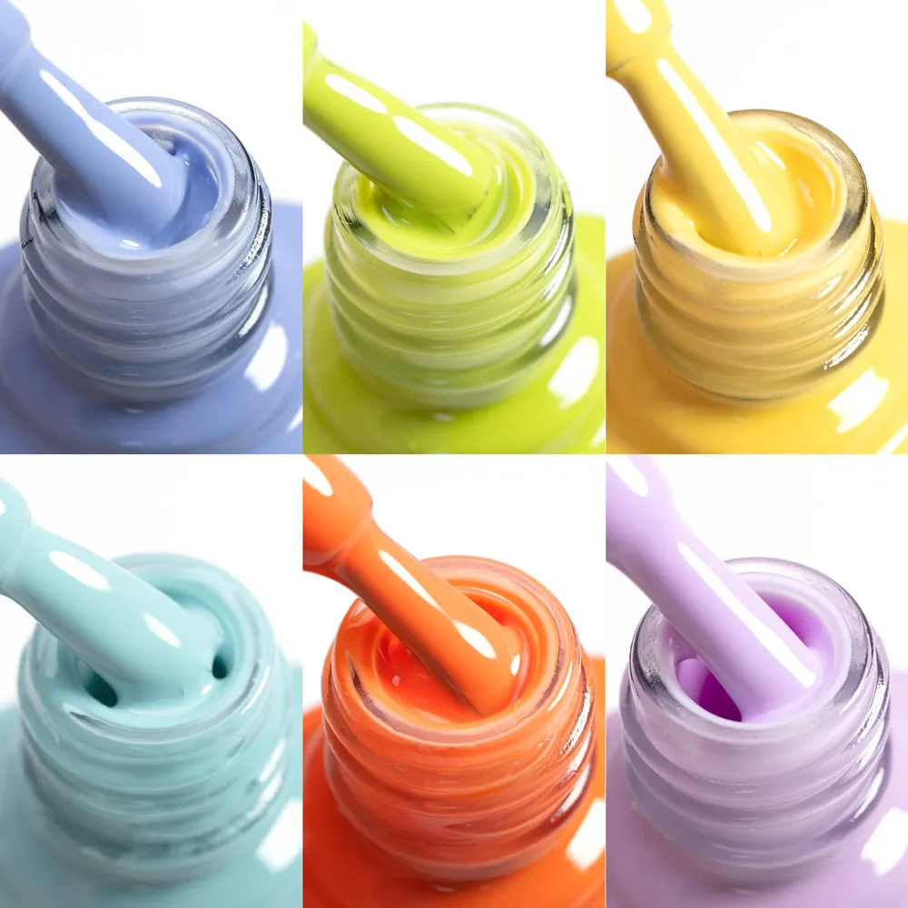 Venalisa HEMA FREE 네일 젤 폴리쉬 글리터 화려한 풀 커버리지 UV LED 프렌치 네일 젤리 핑크 누드 컬렉션 7.5ml