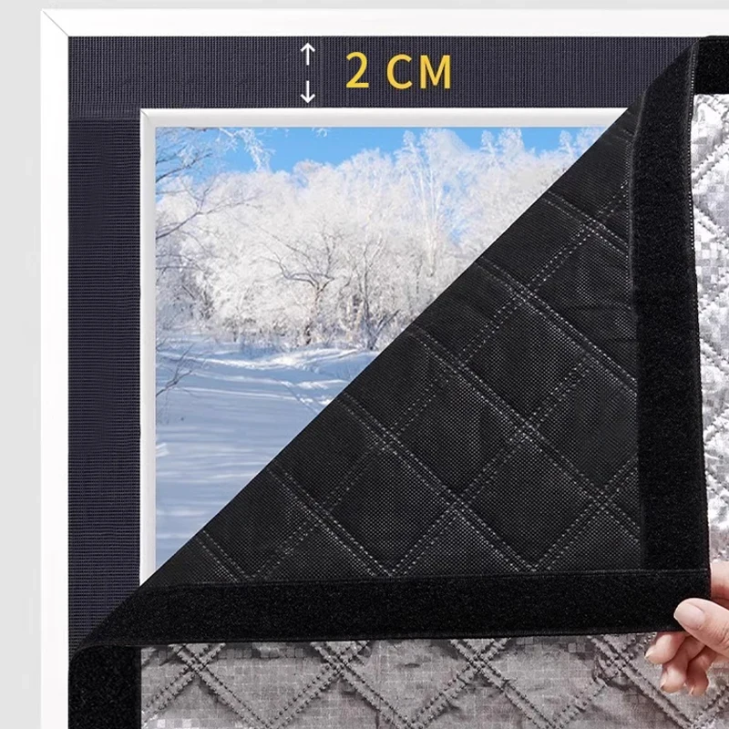 따뜻한 커튼, 보냉 및 보온, 창틀, 차광, 방음, 이중 두꺼운 따뜻한 커튼