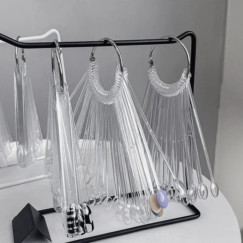 네일 견본 컬러 카드 디스플레이 차트 젤 폴란드어 템플릿 네일 아트 팁 샘플 스탠드 매니큐어 연습 아크릴 팔레트