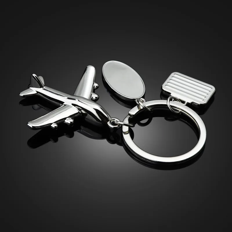 남자 펜던트 항공 기업 및 크리 에이 티브 선물 열쇠 고리에 대한 크리 에이 티브 항공기 키 체인 시뮬레이션 항공기 모델 열쇠 고리