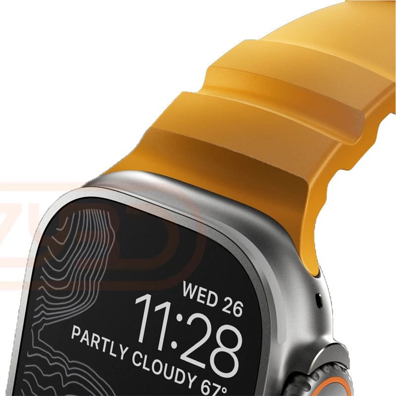 Apple Watch Ultra 2 10 9 8 7 6 SE 5 4 iWatch 용 티타늄 금속 팔찌 스트랩 용 스포츠 실리콘 밴드 42mm 44mm 45mm 46mm 49mm