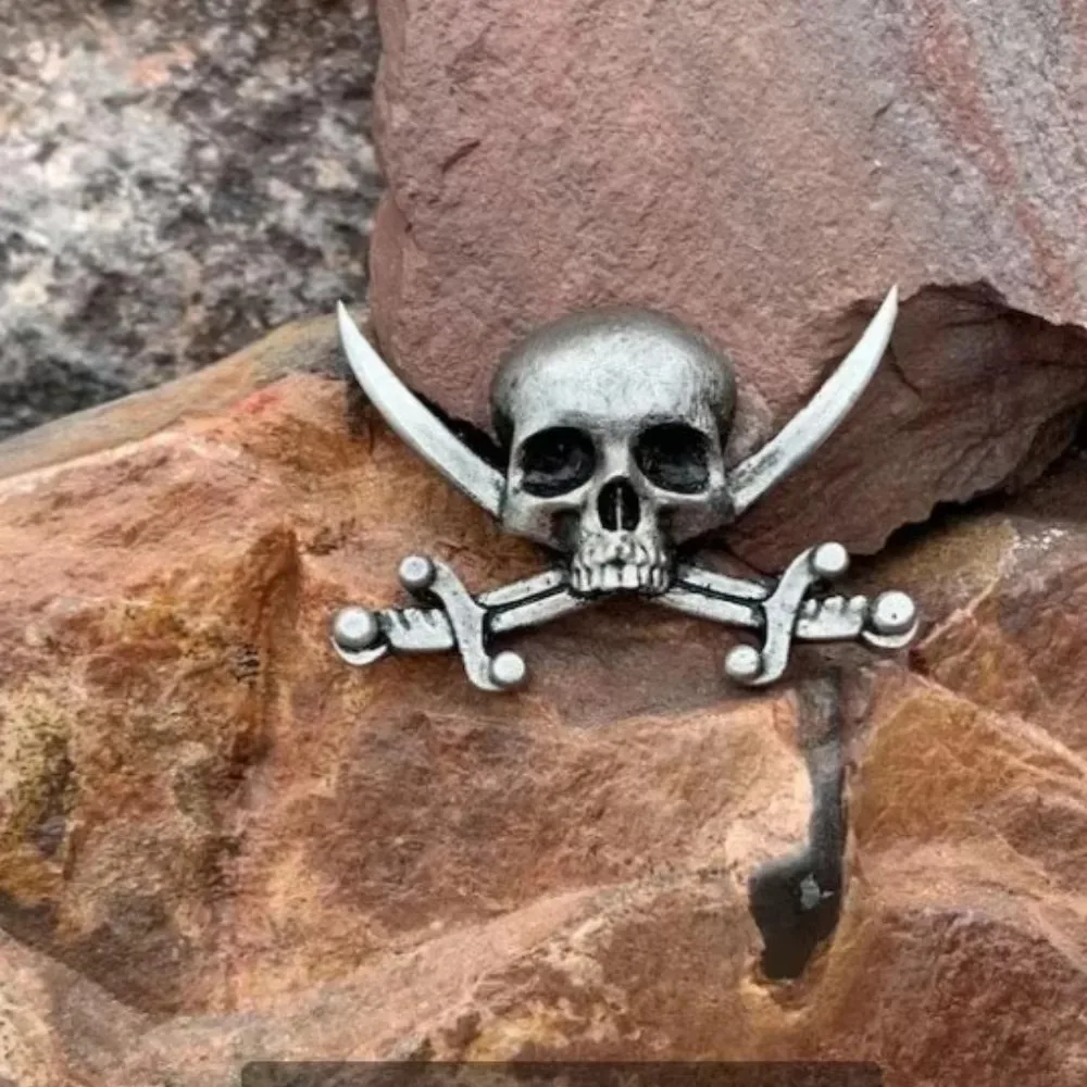 할로윈 해골 핀 펑크 해골 배지 고딕 브로치 쥬얼리 액세서리 선물 도매