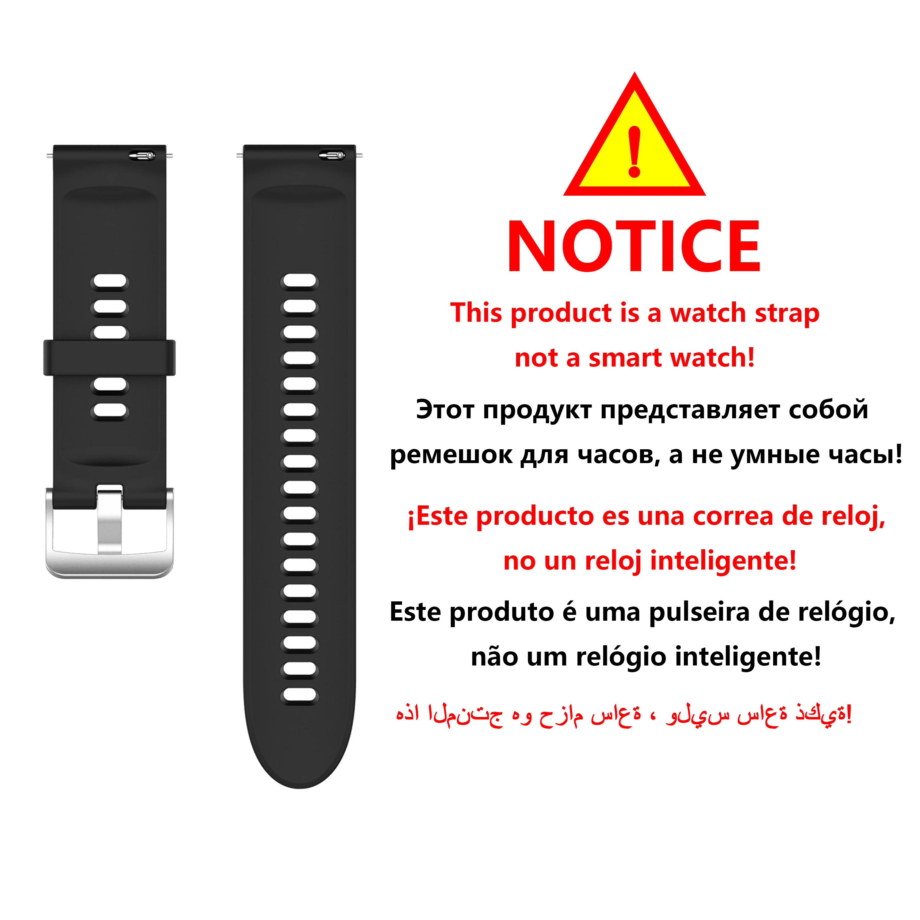 Xiaomi Mi Watch 컬러 스포츠 에디션 밴드 용 22mm 공식 실리콘 교체 스트랩 Mi Watch 컬러 팔찌 시계 밴드 Correa