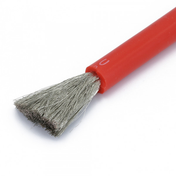 10 미터 와이어 실리콘 12 14 16 18 20 22 24 26 28 30 AWG 5m 빨간색 및 5m 검정색 고품질 컬러 케이블