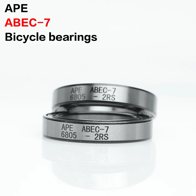 2pcs 6902 자전거 베어링 ABEC-7 6802 6803 6805 6806 6903 6000 6001 6800 15267 17287 18307 -2RS 산악 자전거 베어링