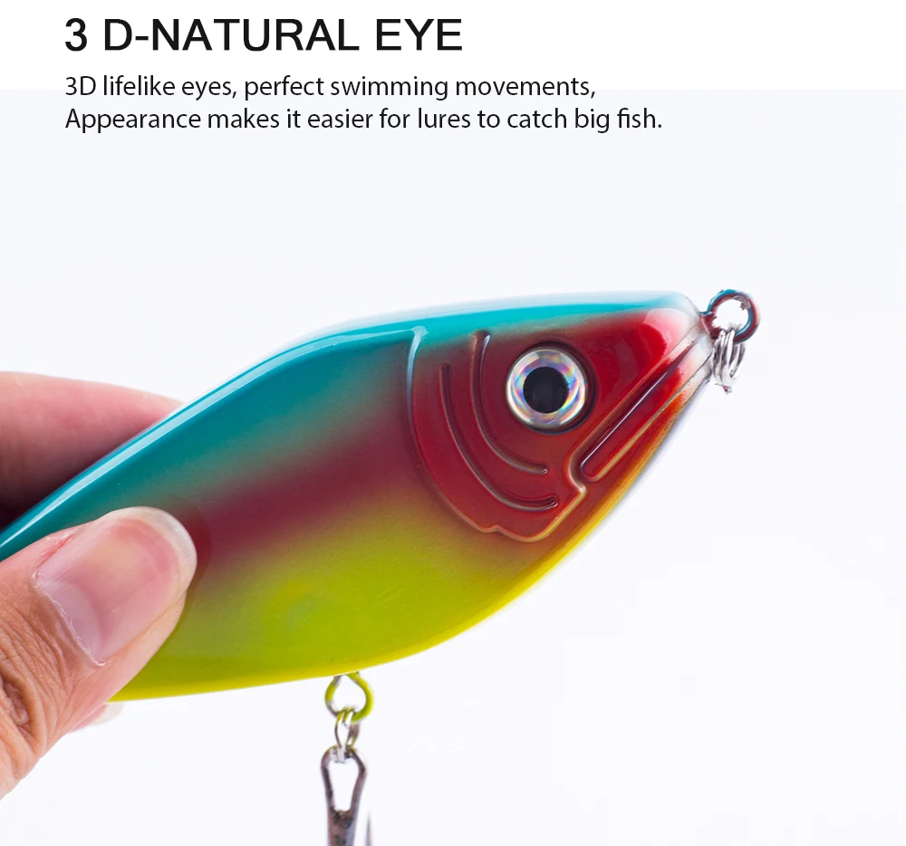 Hanlin Glide Jerkbait 75/90/120/150/mm 인기 파이크 하드 저크 미끼 크랭크베이트 Muskie 미끼 낚시 미끼 워블러 베이스 태클