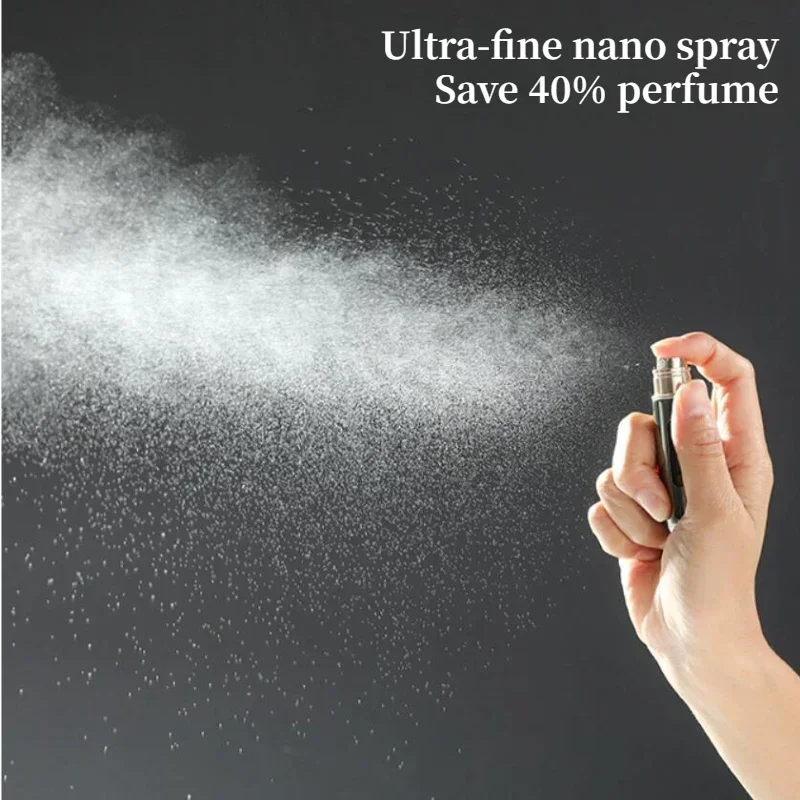 5ml 미니 휴대용 바닥 충전 펌프 향수 리필 스프레이 병 빈 화장품 용기 분무기 병 여행 리필