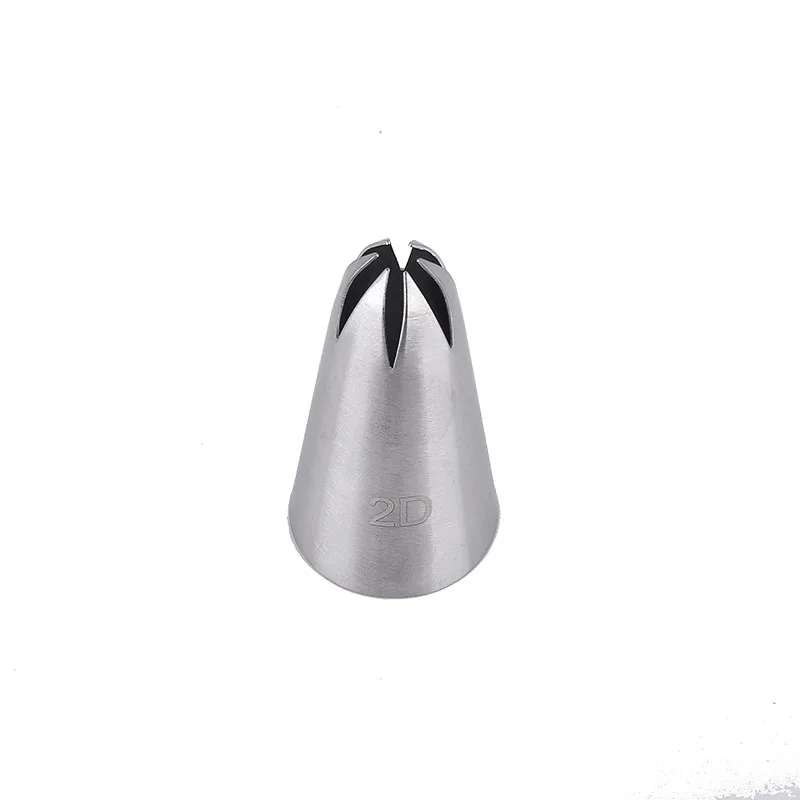 1pcs 로즈 과자 노즐 케이크 장식 도구 꽃 아이싱 파이프 노즐 크림 컵케익 팁 베이킹 액세서리 # 1M 2D 336