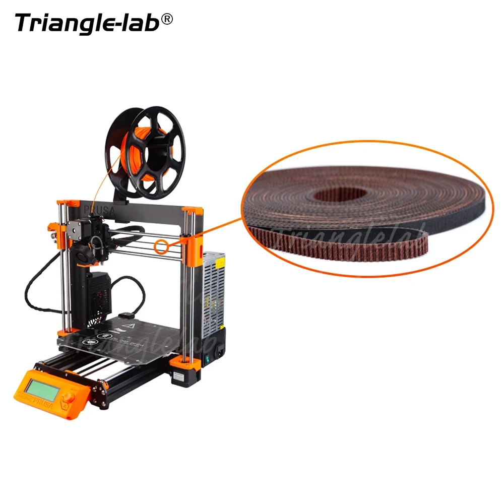 Trianglelab Gates 2GT 벨트 동기 벨트 타이밍 벨트 폭 6MM 9MM 10MM 12MM Ender3 cr10 Anet 용 GT2 내마모성