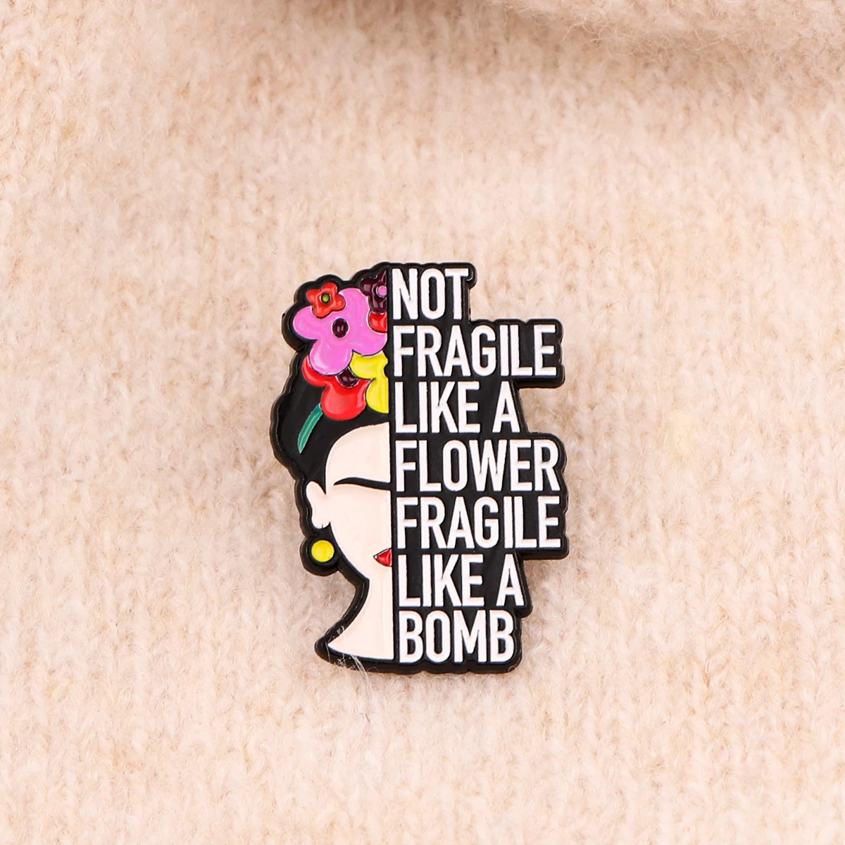 꽃 에나멜 핀 여성용 브로치 남성용 옷깃 핀 배지 배낭 의상 액세서리 견적 보석 장식 선물