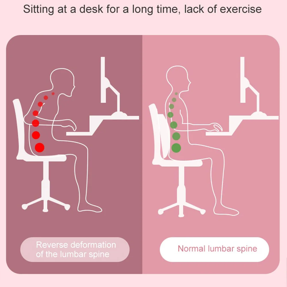뒤로 들것 베개 목 요추 지원 목 허리 뒤로 허리 디스크 통증 완화 마사지 휴식 도구