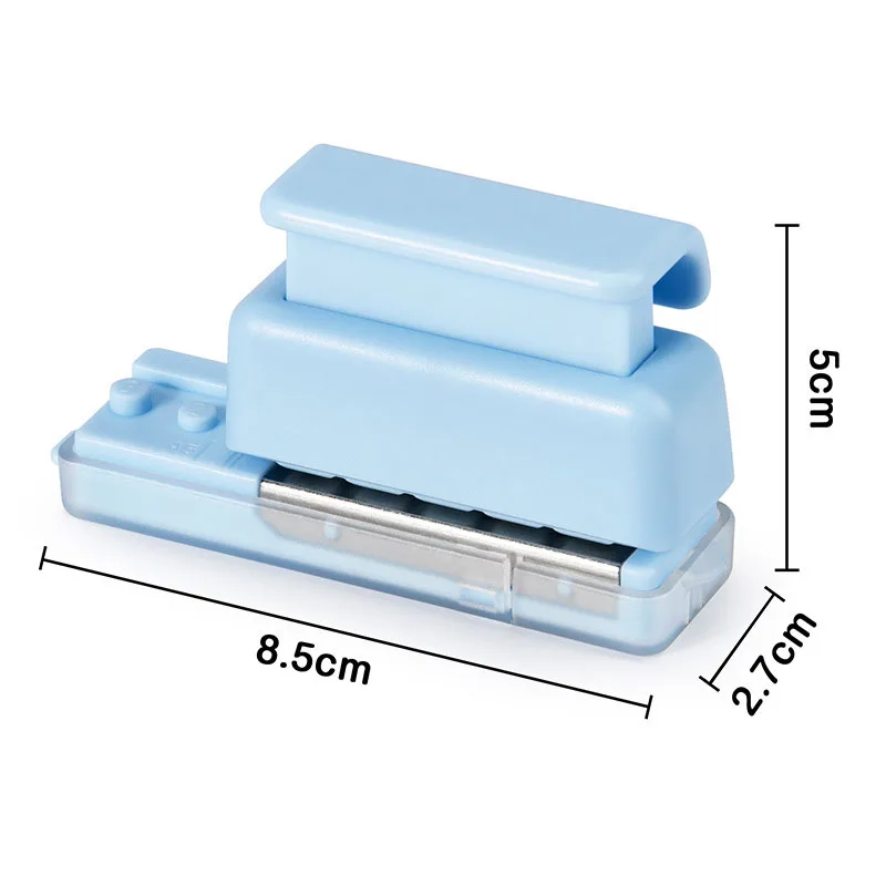 미니 5 홀 펀처 A5 B5 A4 루스 리프 노트 종이 펀처 도구 루스 리프 바인딩 링 학생 사무용품 용품
