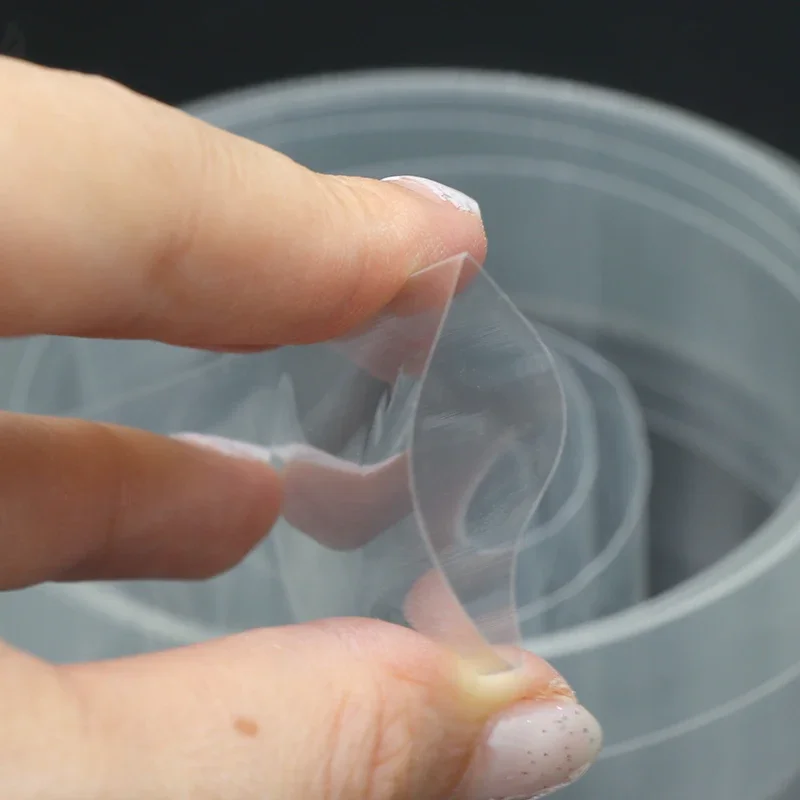 1/5M 너비 7mm ~ 200mm 18650 Lipo 배터리 PVC 열 수축 튜브 팩 절연 필름 랩 리튬 케이스 케이블 슬리브 투명