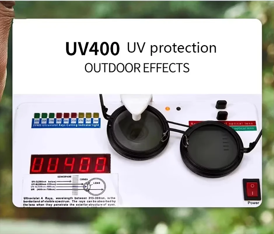 손으로 만든 ND9 레트로 펑크 편광 된 남자 라운드 조절 선글라스 여성 UV 안티 UV 낚시 선글라스 ND 필터