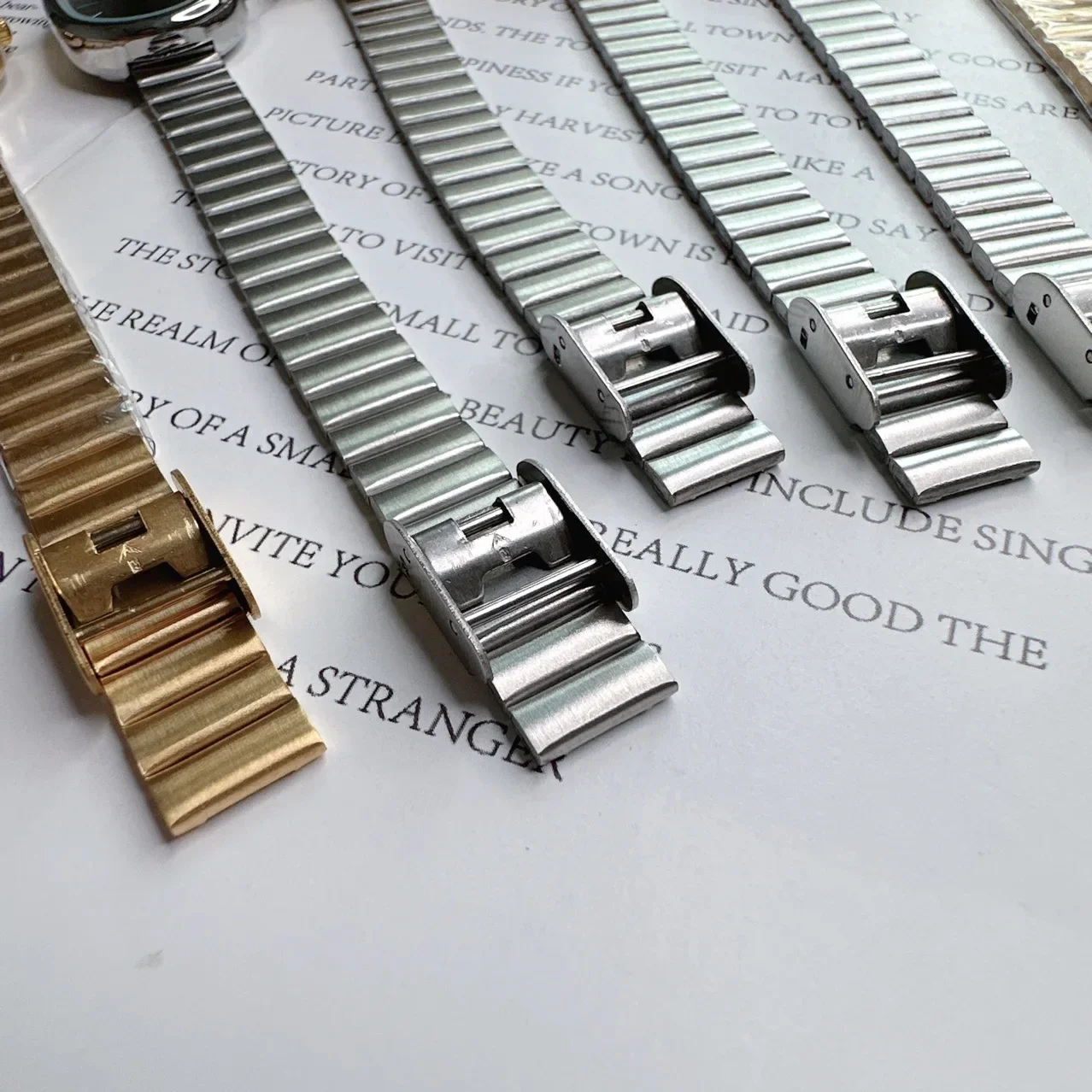 패션 럭셔리 여성 쿼츠 시계 스테인레스 스틸 타원형 작은 다이얼 대나무 스트랩 소녀 학생 손목 시계 Dropshipping Relogio