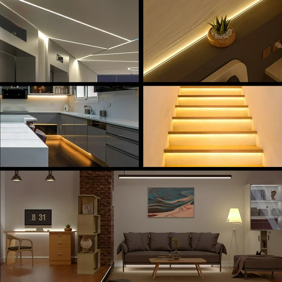 집 방 백라이트 용 스위치 장식 방수 테이프가있는 5V USB LED 스트립 조명 1M 2M 3M 5M 리본