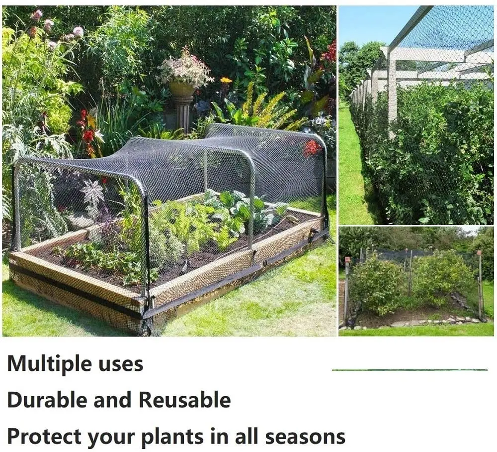 조류 그물 조류 사슴 방지 보호 그물, 농작물 정원 그물, 새, 고양이, 사슴 및 동물로부터 보호