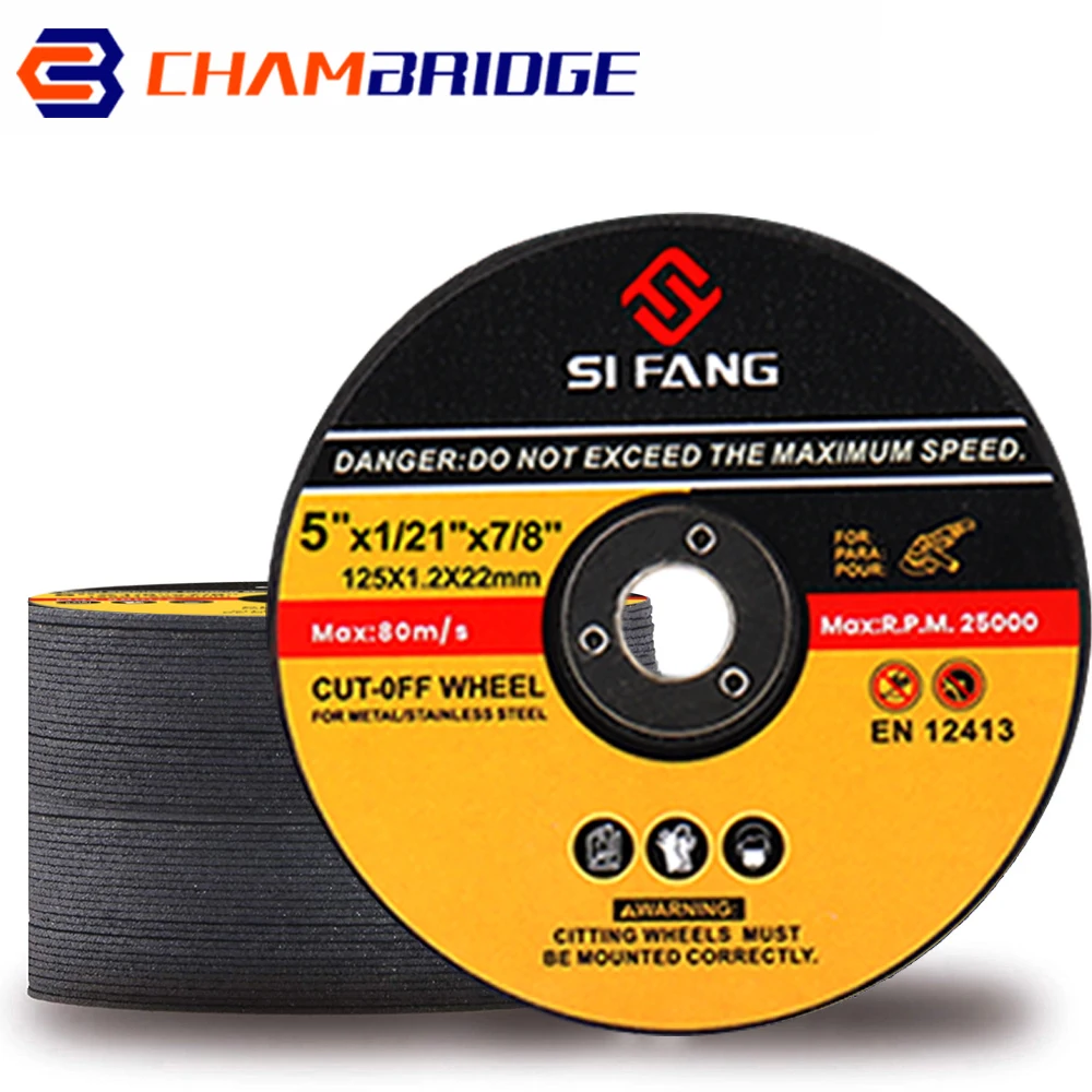 금속 커팅 디스크, 플랩 샌딩 디스크, 앵글 그라인더 휠, 125mm, 5 인치 컷 오프 휠, 3-60 개