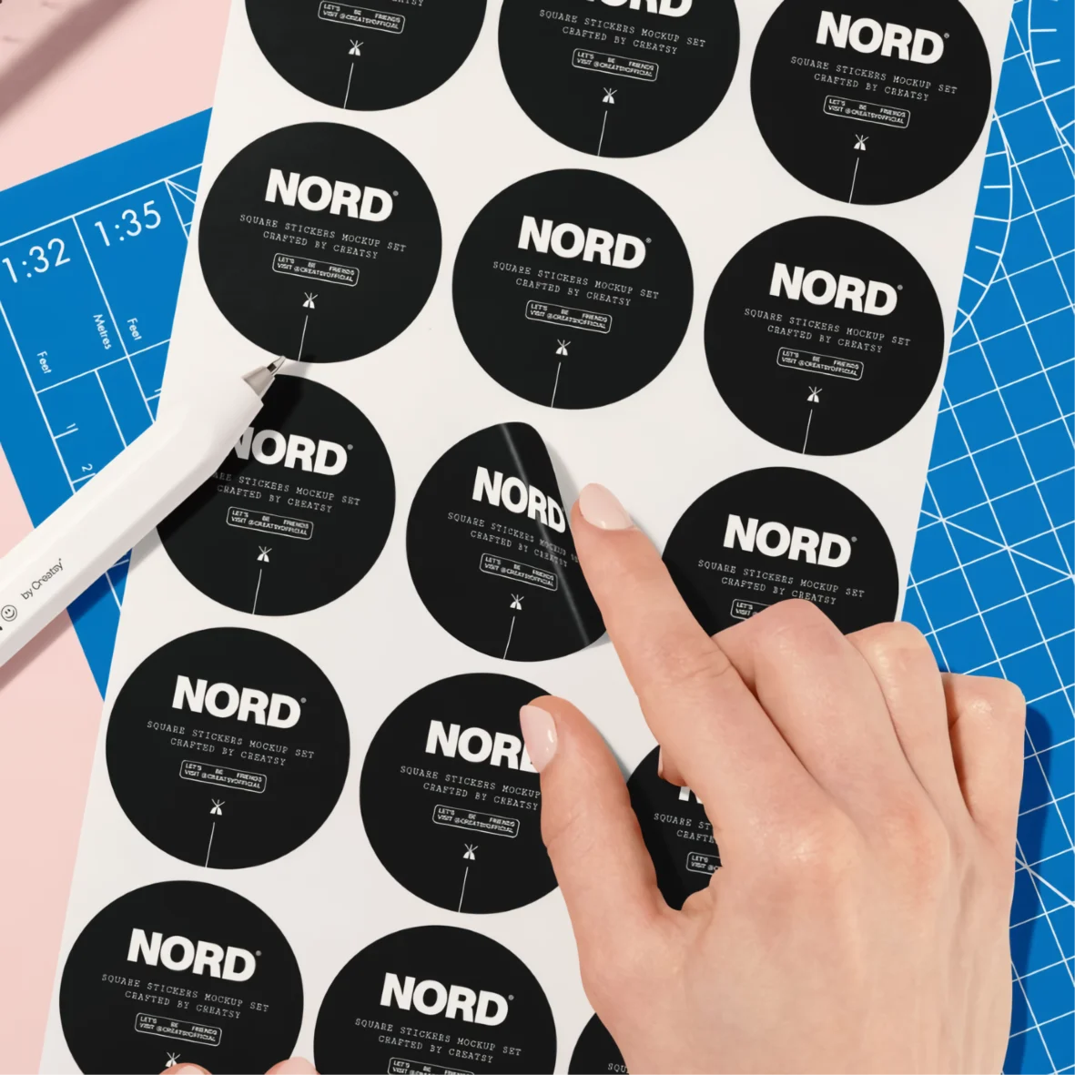 500PCS 사용자 정의 스티커 사용자 정의 로고 레이블 결혼식 생일 세례 포장 인쇄 자신의 스티커 맞춤 스티커