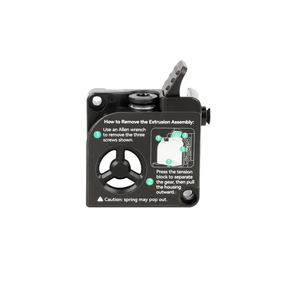 Creality Original K2 Plus K2 Plus 3d 프린터 부품용 압출 전면 쉘 키트 압출 전면 쉘 키트 3d 프린터 액세서리