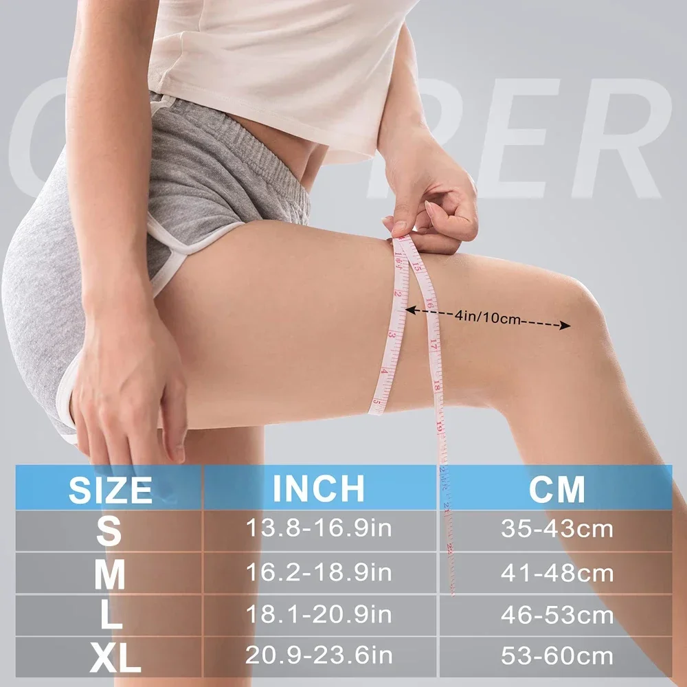 관절염 통증 및 지원을 위한 구리 무릎 보호대-무릎 통증을 위한 구리 무릎 슬리브 스포츠용 압축 슬리브,무릎 통증 완화