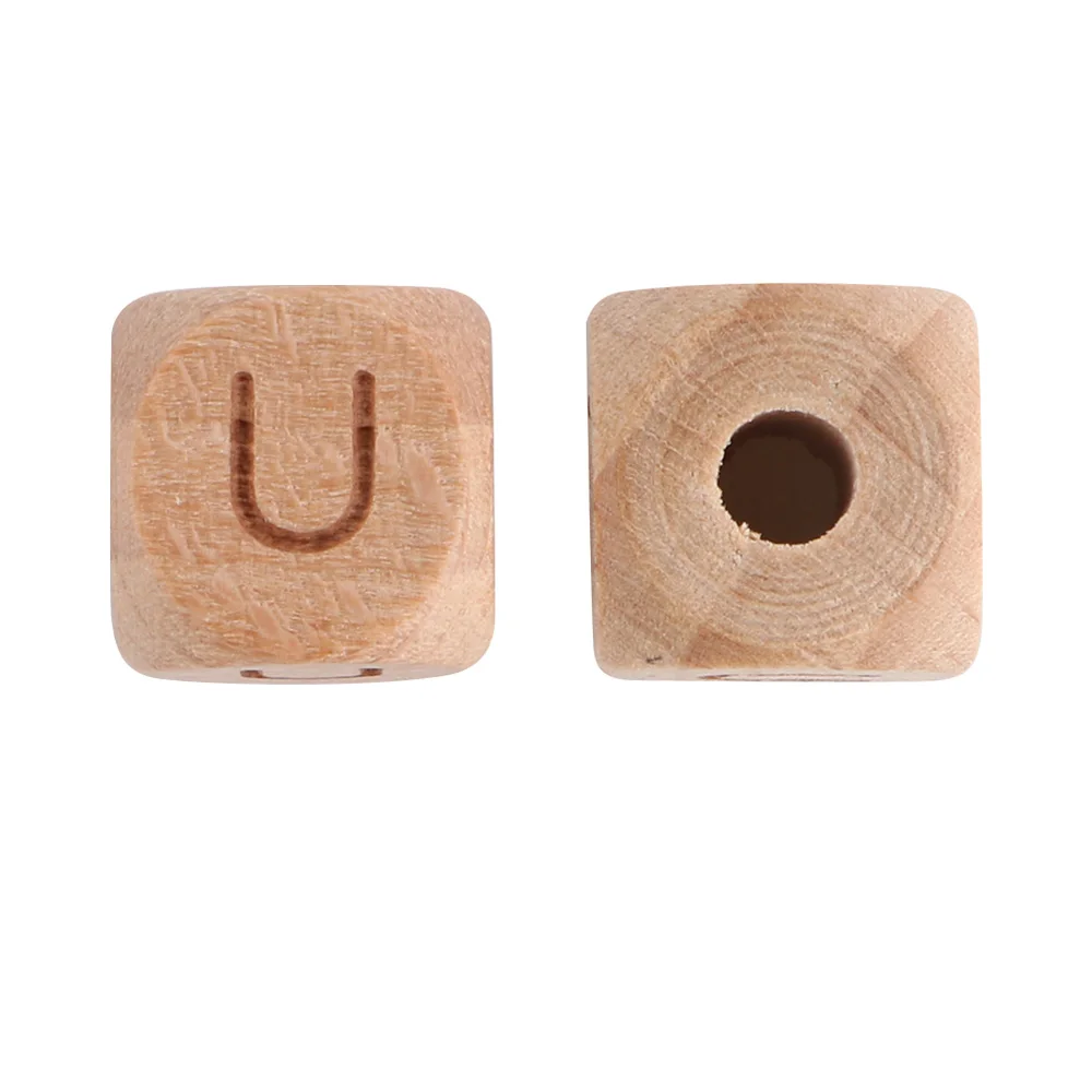 10/20/30/50Pcs 너도밤 나무 나무 편지 구슬 10mm 12mm 친환경 천연 나무 알파벳 구슬 팔찌 목걸이 쥬얼리 만들기위한