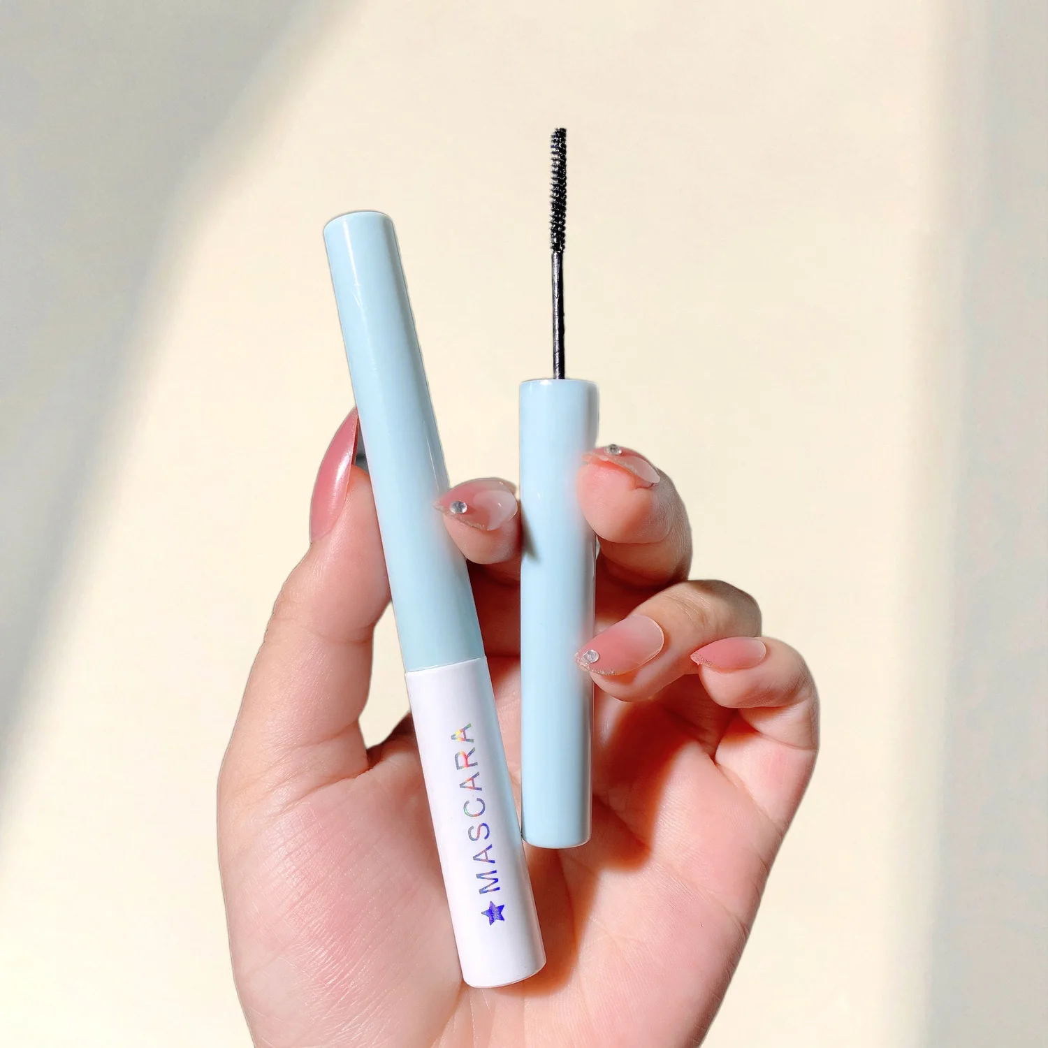 블랙 헤드 마스카라 초극세 소형 브러시 길어지는 3D 속눈썹 속눈썹 연장 눈 속눈썹 오랫동안 착용하는 블랙 컬러 마스카라