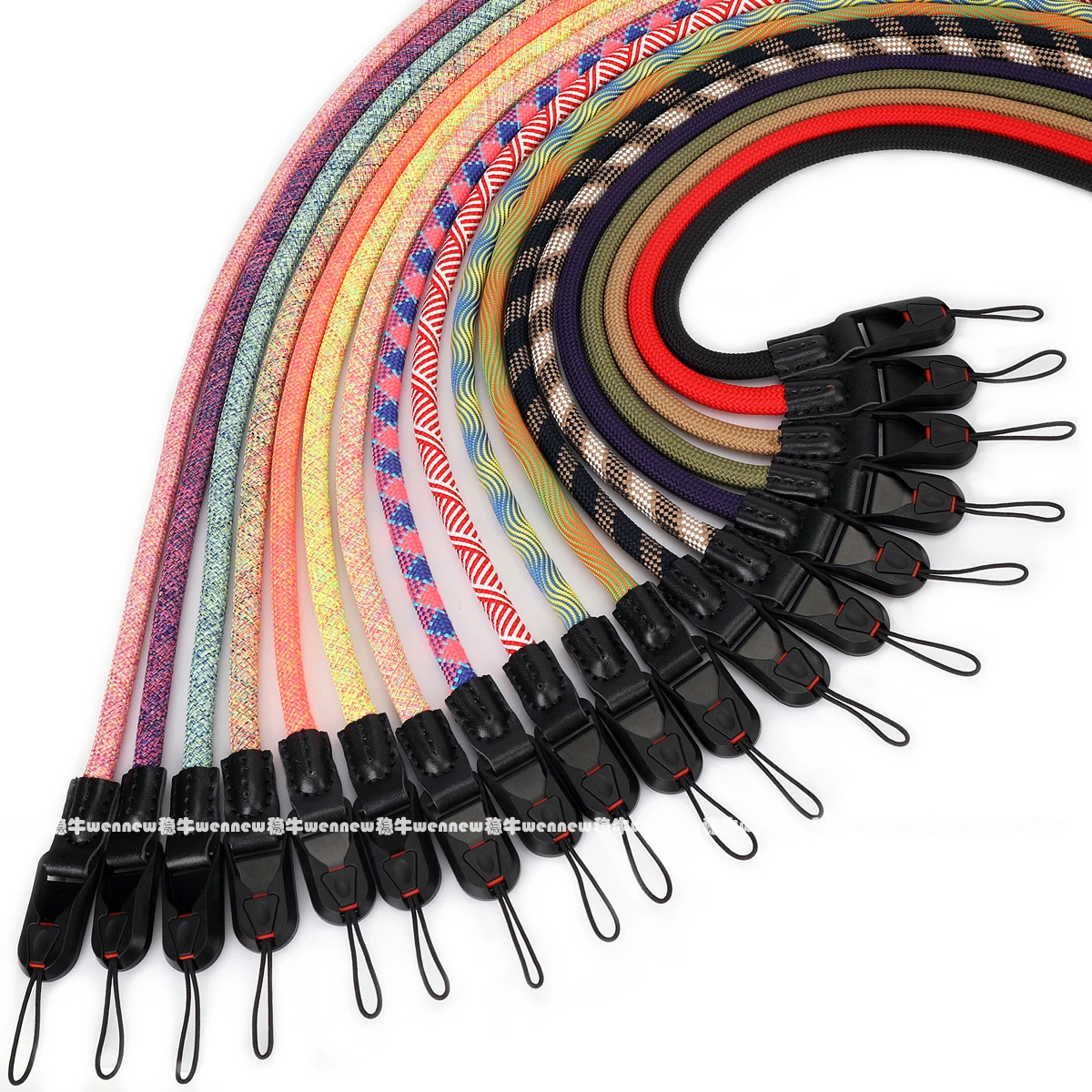 나일론 로프 슬링 퀵 릴리스 카메라 손목 스트랩 목 어깨 스트랩 Fujifilm Sony Nikon Canon Leica 미러리스 액세서리