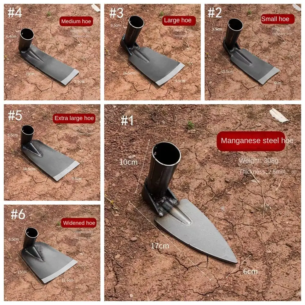 두꺼운 다기능 정원 삽, 튼튼한 강철 청소 삽, 잡초 제거기, 야외 정원, 20 cm, 23 cm, 25 cm, 27 cm, 30cm