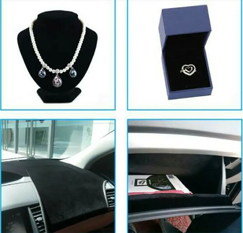 20x15cm/20x145cm/40x145cm 자체 접착 벨벳 무리 라이너 쥬얼리 연락처 종이 공예 패브릭 스티커 여러 가지 빛깔의