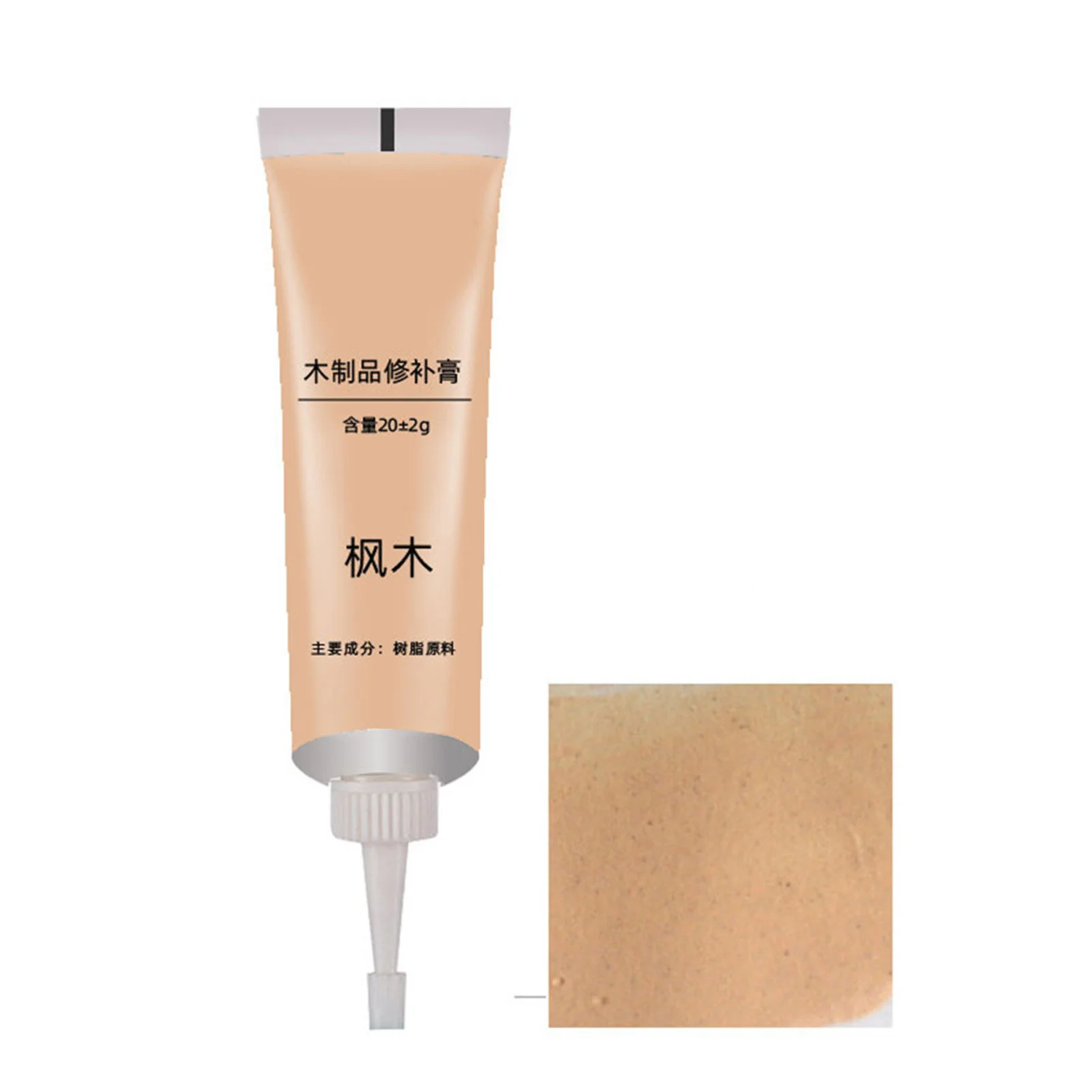 목재 필러 바닥 스크래치 페인트 수리 오크 베니어 호두 색상 수성 퍼티 변색 균열 게이지