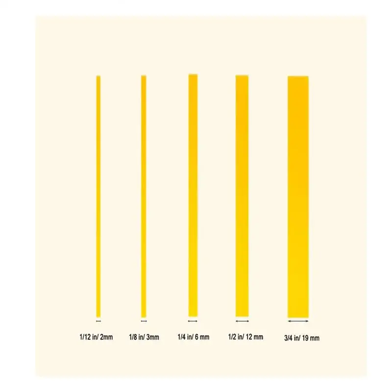 1pcs 2-50mm 노란색 마스킹 테이프 접착 테이프 질감 종이 자동차 페인트 장식 그림에 대 한 마크 없이 원활한 손 눈물