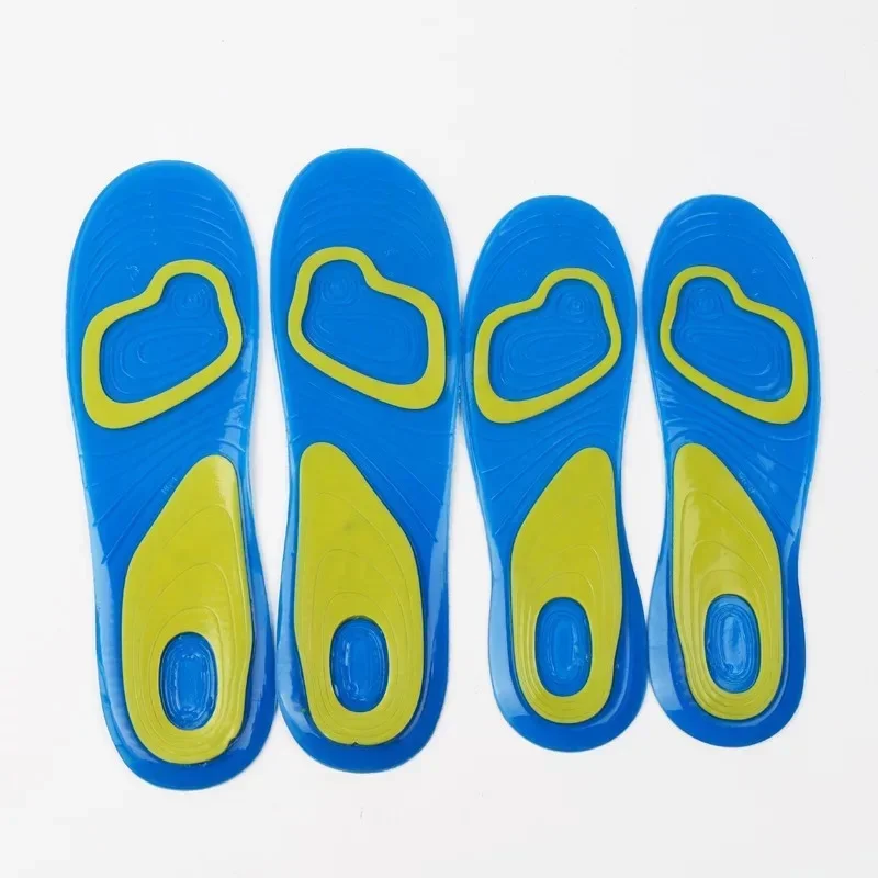 실리콘 미끄럼 방지 젤 소프트 스포츠 신발 안창 마사지 깔창 발 신발 용 정형 발 관리 단독 충격 흡수 패드