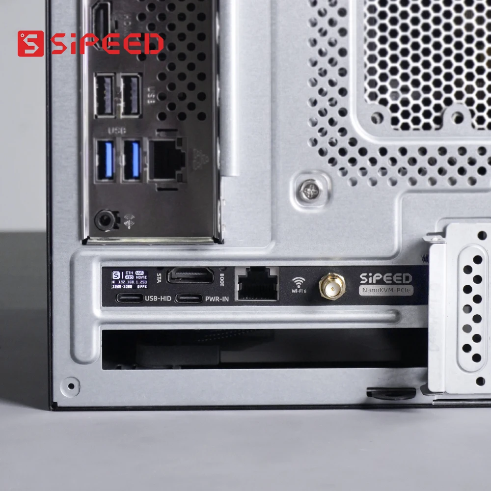 Sipeed NanoKVM-PCIe PiKVM 미니 원격 제어 작동 및 유지 관리 서버 HDMI