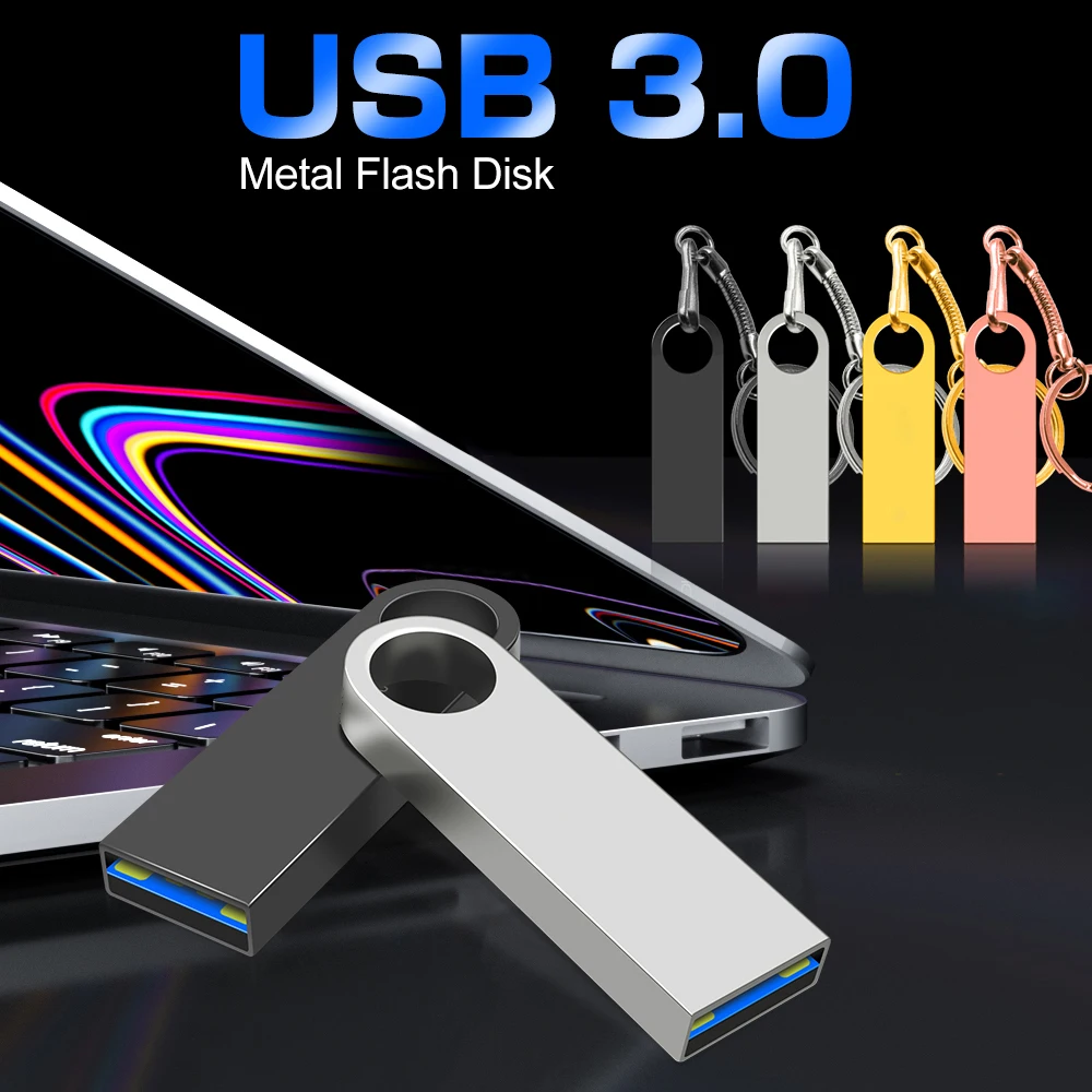 새로운 2025 금속 펜 드라이브 2TB Cle Usb 플래시 드라이브 Xiaomi mijia 장비용 1TB 고속 Pendrive 512TB 128GB Memoria Usb 3.0