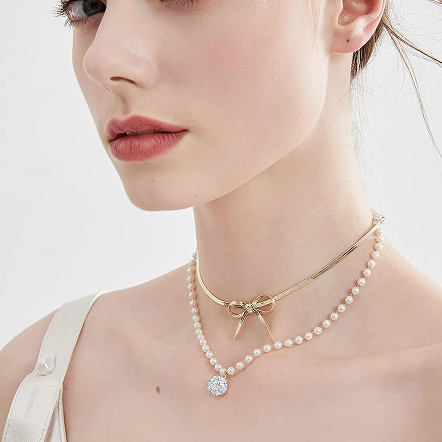 50 개/몫 6mm 8mm 10mm AB 컬러 라인 석 공 모양 느슨한 구슬 보석에 대 한 금속 크리스탈 구슬 DIY 액세서리 만들기