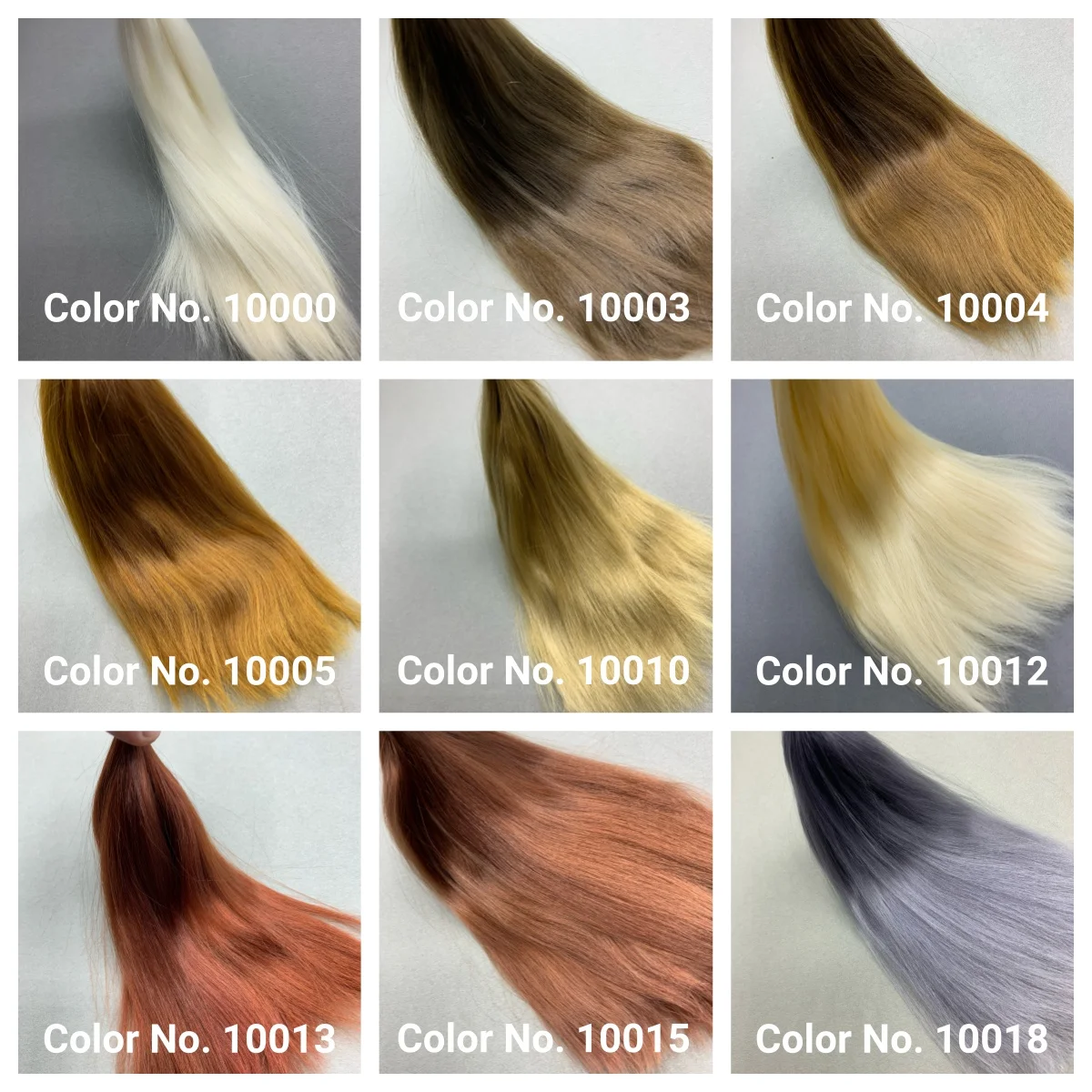 witdiy/23-26cm/모헤어 인형 머리/유기농 머리/모헤어 머리 묶음/슈젠 머리/리본 인형 가발/블라이스 머리/모헤어 가발