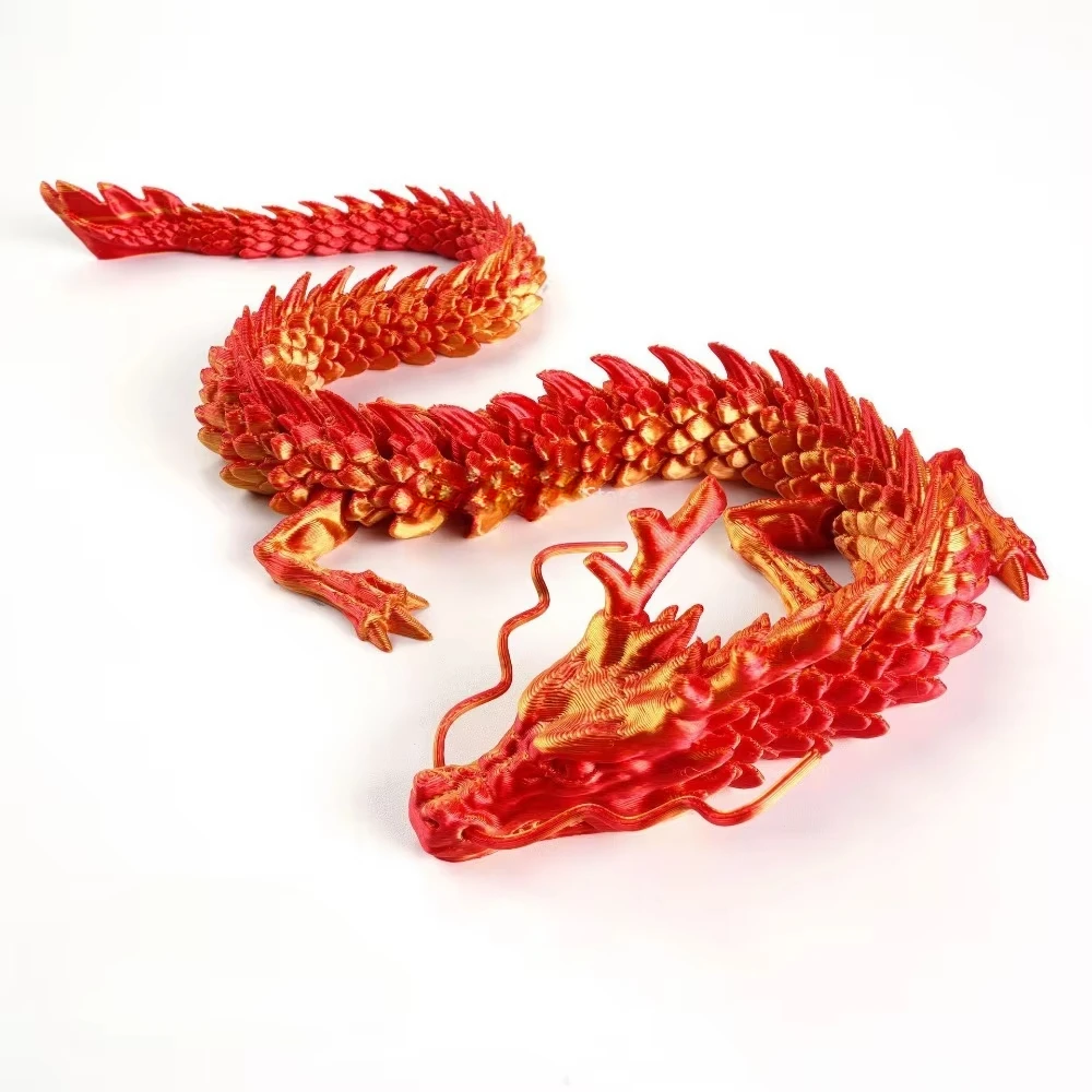 22/30/45cm 어둠 속에서 새로운 빛나는 3D 인쇄 드래곤 글로우 플라잉 드래곤 회전식 관절 날개 드래곤 홈 장식품