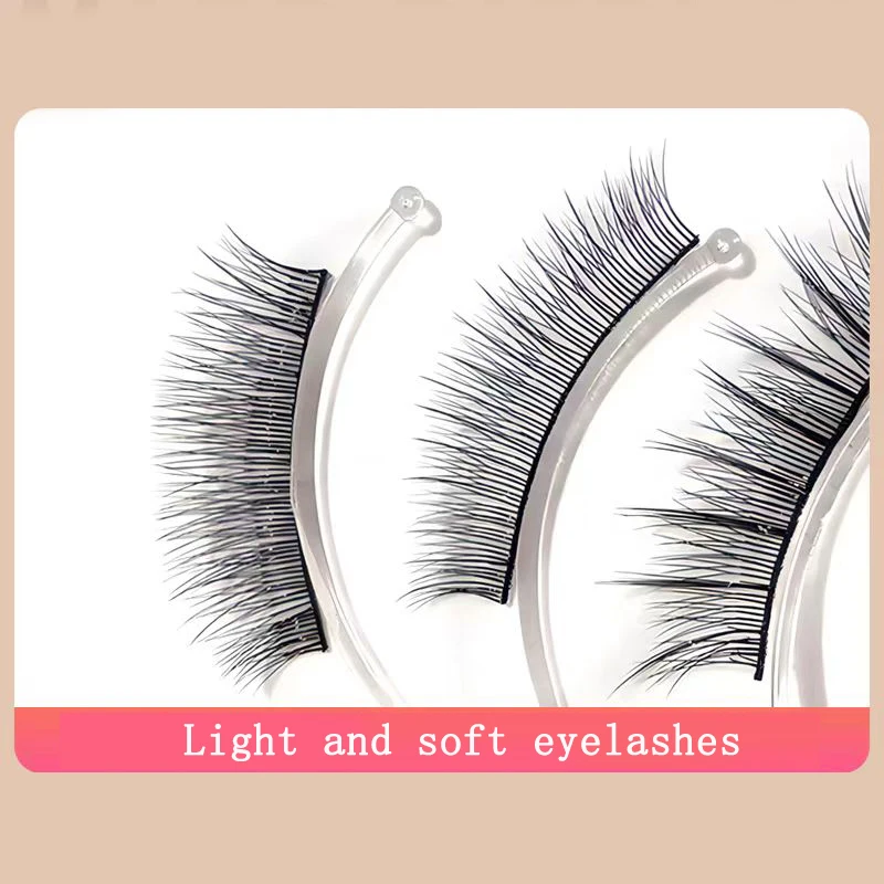 MARIA 2D Y 모양 속눈썹 핸드 프리미엄 2D 속눈썹 부드러운 빛 자연 속눈썹 연장 용품 메이크업 메쉬 네트 크로스 래쉬