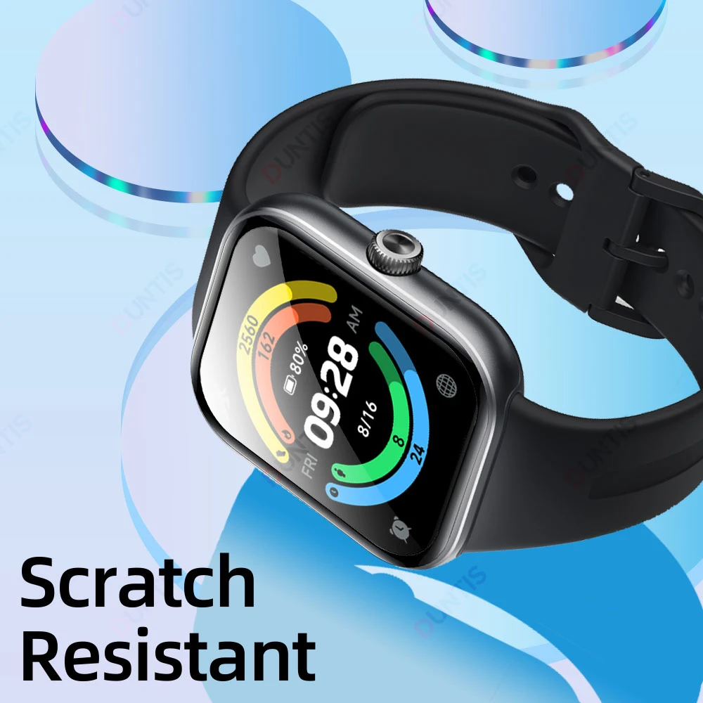 Xiaomi Redmi Watch 5 용 화면 보호기 3D 곡선 화면 보호기 Redmi Watch5 Ultra-HD 풀 커버리지 보호 액세서리