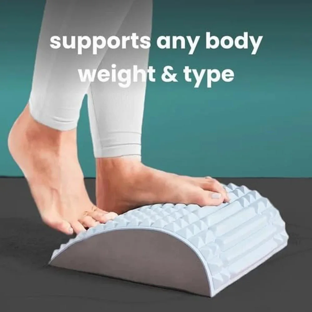 뒤로 들것 베개 목 요추 지원 목 허리 뒤로 허리 디스크 통증 완화 마사지 휴식 도구