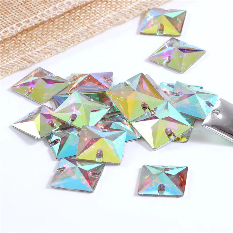 믹스 모양 최고의 품질 수지 바느질 라인 석 AB 플랫 백 돌에 바느질 의류 액세서리 신발에 대한 Strass