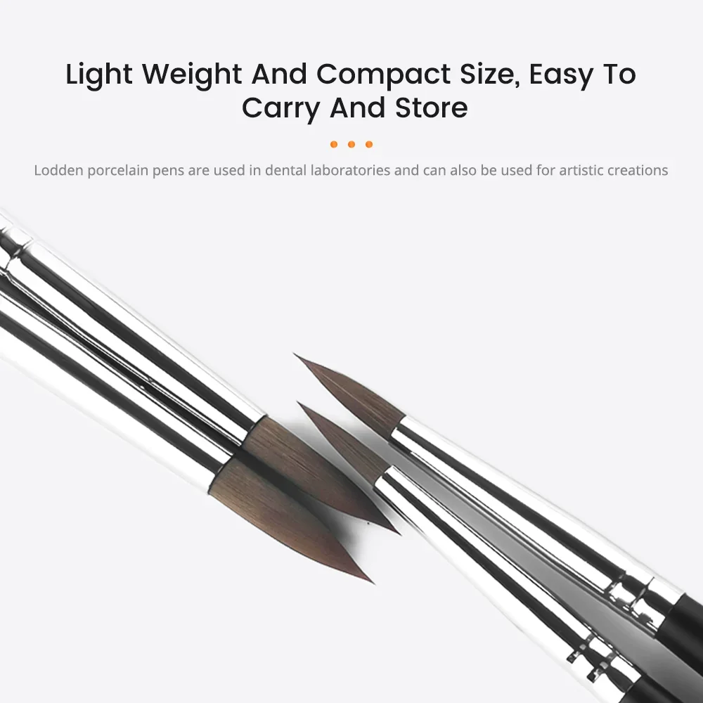 치과 실험실 치아 도구용 치과 도자기 브러시 펜, 치과 의사 성형 플라스틱 글레이즈 치간 브러시 펜, 세라믹 브러시 펜, 1 개,치간 칫솔