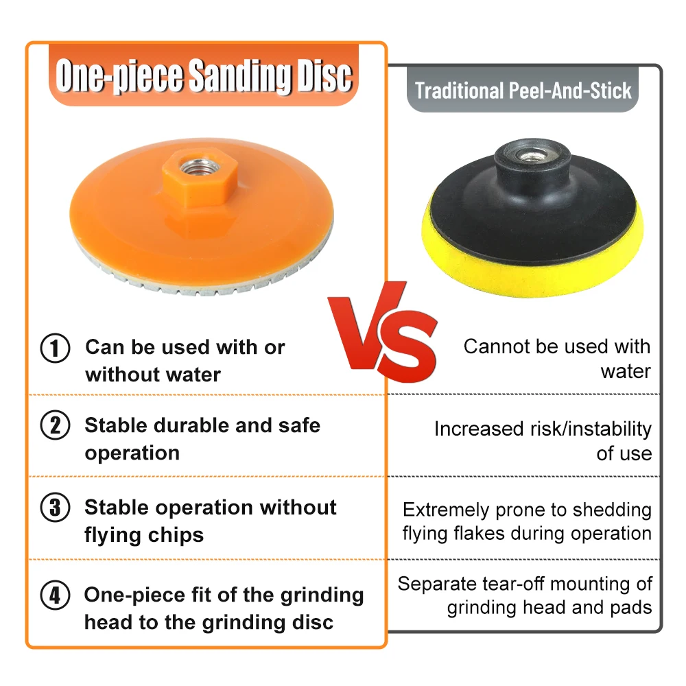 세라믹 타일 트리밍 연마 디스크 M14 앵글 그라인더 건식 연마 대리석 도자기 화강암 모따기 연삭 가장자리 125mm