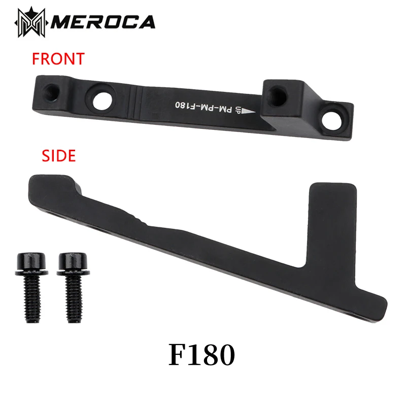 MEROCA 자전거 디스크 브레이크 어댑터 Mtb 디스크 브레이크 변환기 산악 자전거 브래킷 사이클링 캘리퍼스 마운트 160 180 203mm 로터