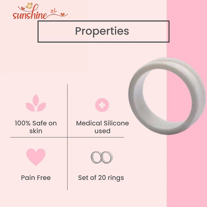 3-38mm 중공 의료용 실리콘 유연한 이중 플레어 육체 귀 터널 플러그 Phimosis 스트레치 링 게이지 확장기 들것 남자